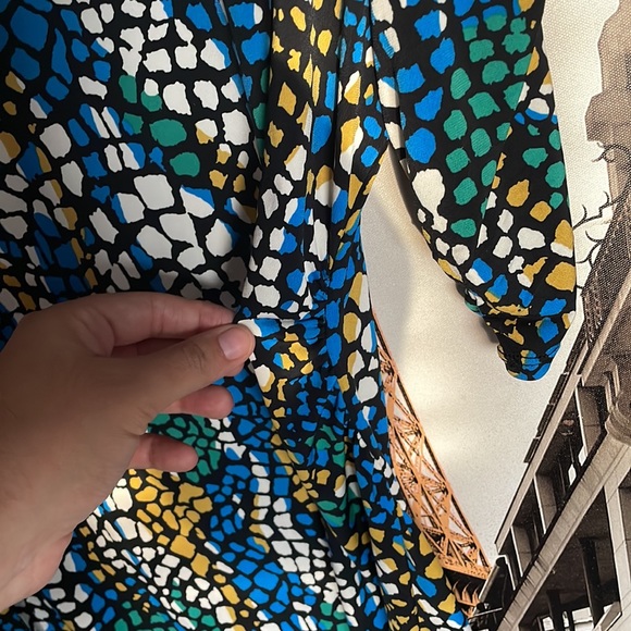 Alfani multicolor blouse 🌸 - Picture 3 of 3